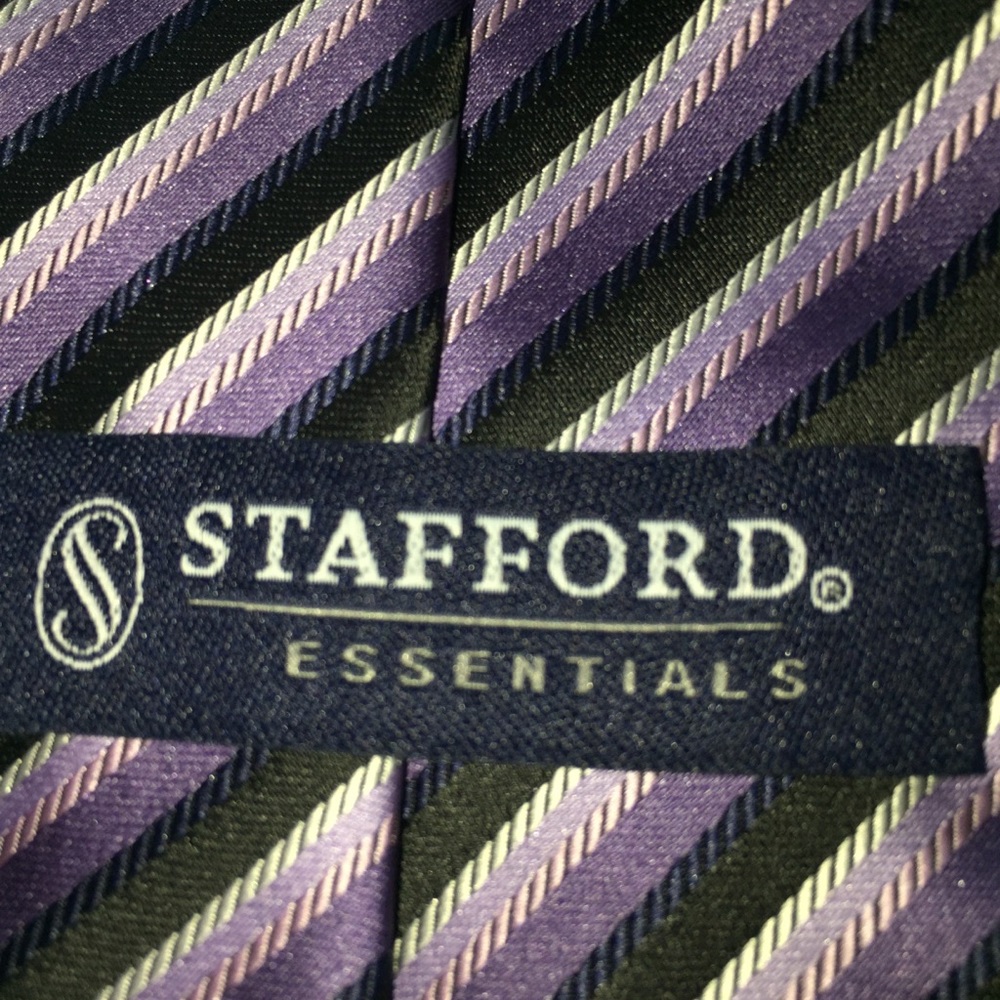 Stafford stripe tie - Picture 4 of 5